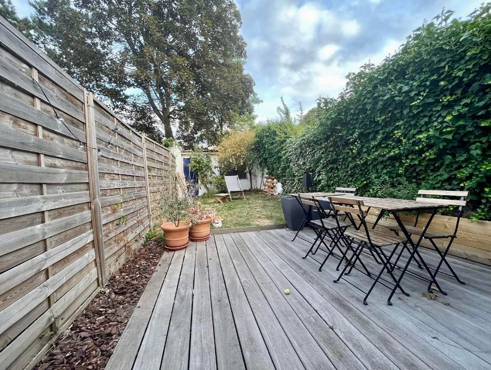 Image représentant le jardin d'une maison à vendre sur Marcq-en-Baroeul