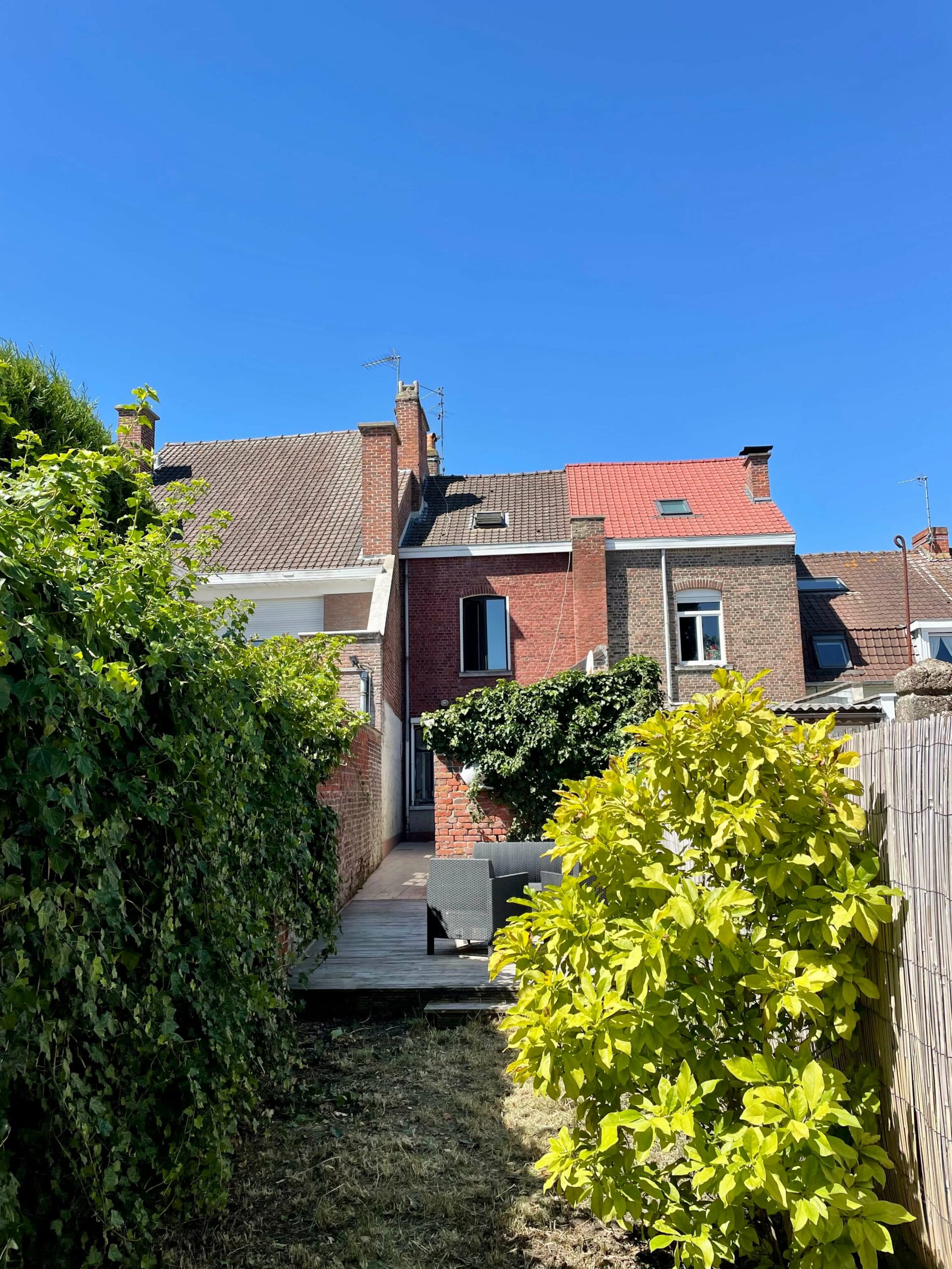 Image représentant le jardine d'une Maison à vendre sur WERVICQ SUD