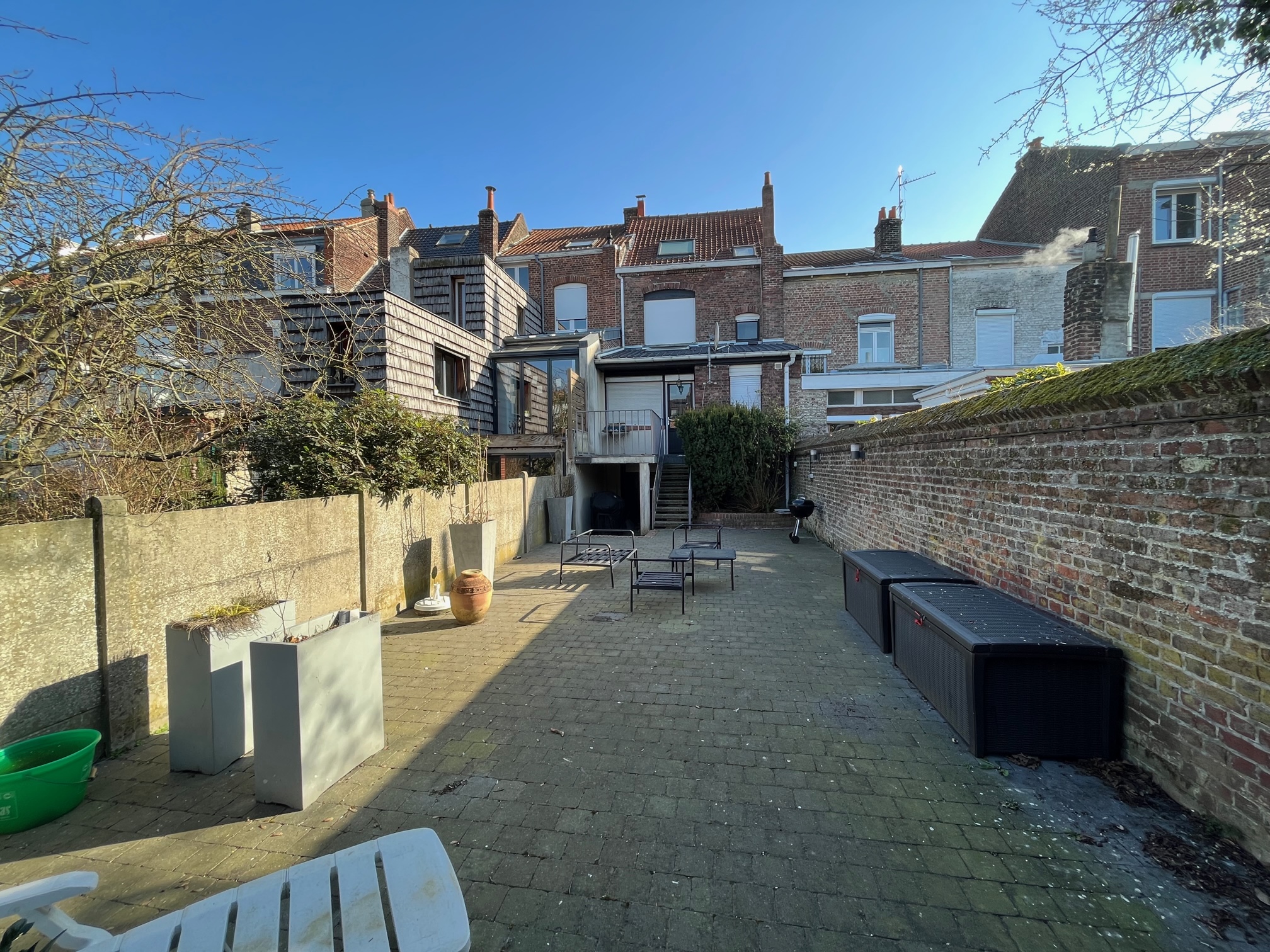 Image représentant le jardin d'une Maison à vendre sur Mons en Baroeul par agence immobilière LIlle