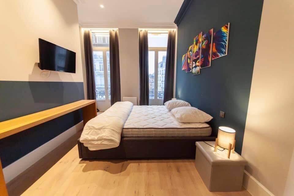 Image représentant la chambre d'un appartement à vendre sur Lille par agence immobilière de Lille