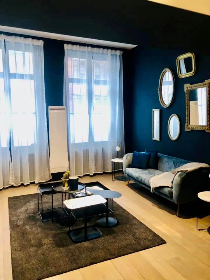 Image représentant le salon d'une Maison à vendre dans le Vieux Lille par une agence immobilière Lille