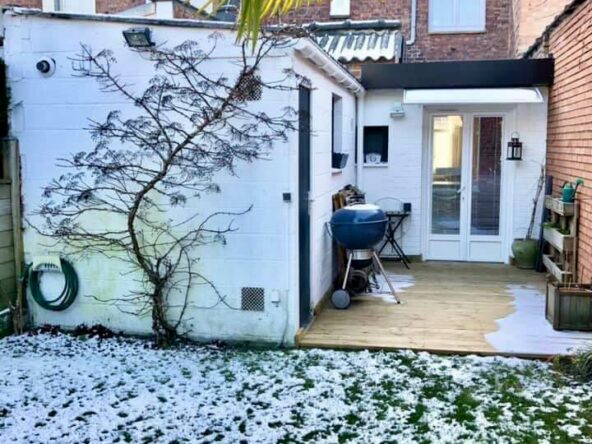 Image représentant le jardin d'une Maison à vendre sur Mouvaux par agence immobilière Lille
