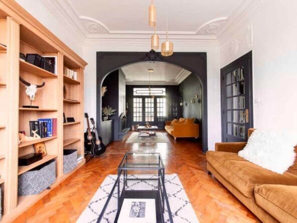 Image représentant le salon d'une Maison à vendre sur Mouvaux par agence immobilière Lille