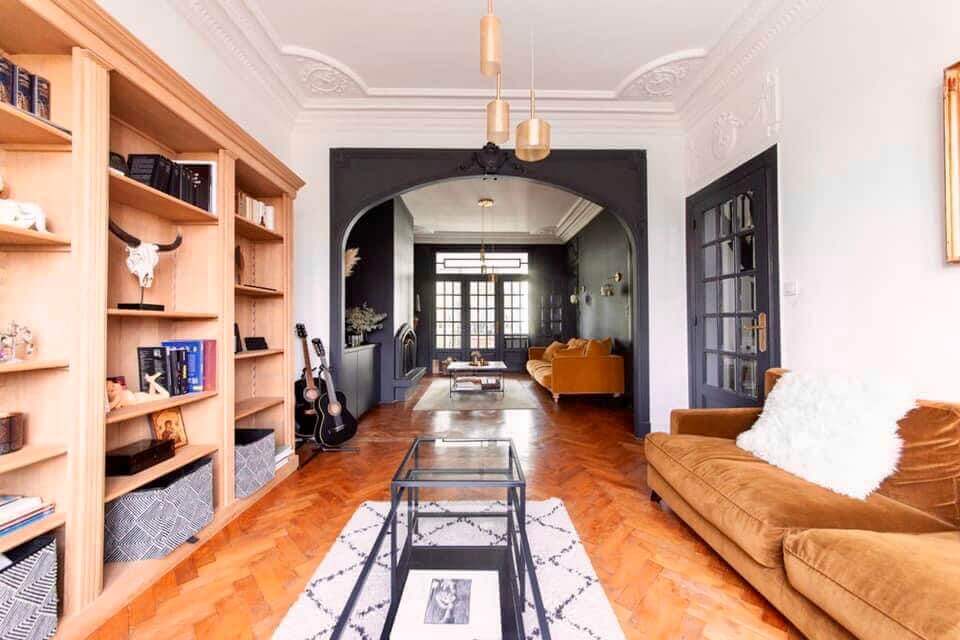 Image représentant le salon d'une Maison à vendre sur Mouvaux par agence immobilière Lille