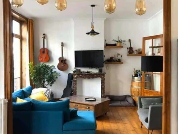 Image du salon d'un Appartement à vendre sur Lille par agence immobilière Lille