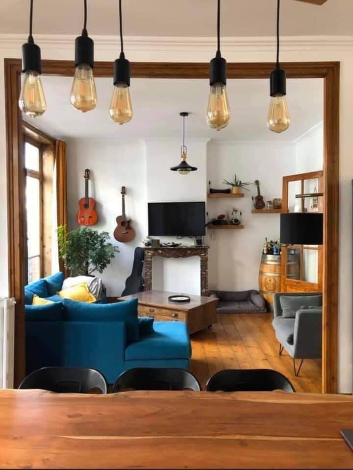 Image du salon d'un Appartement à vendre sur Lille par agence immobilière Lille