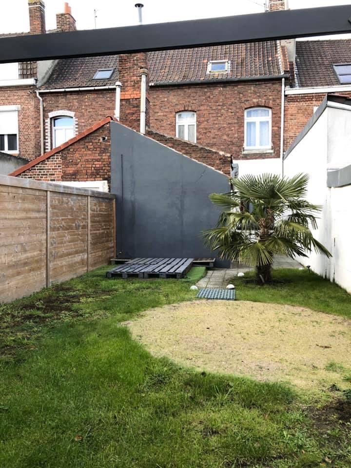 Image du jardin d'une Maison à vendre sur Marcq en Baroeulpar agence immobilière Lille