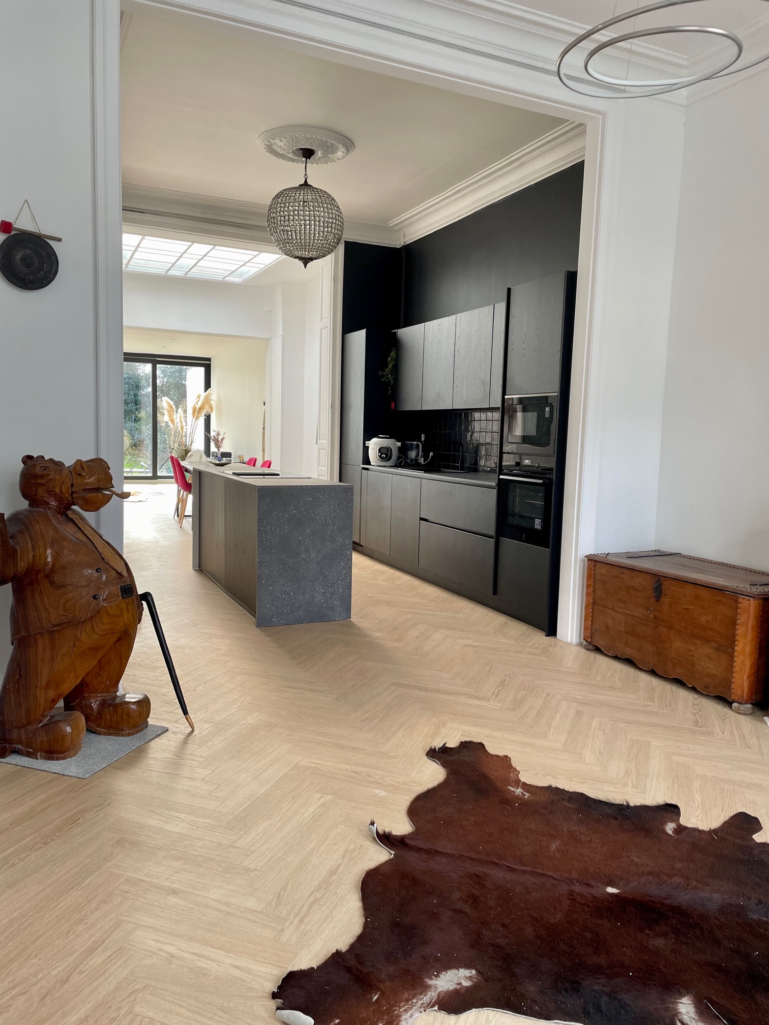 Image représentant la cuisine d'une maison à vendre sur mouvaux par une agence immobilière de Lille.